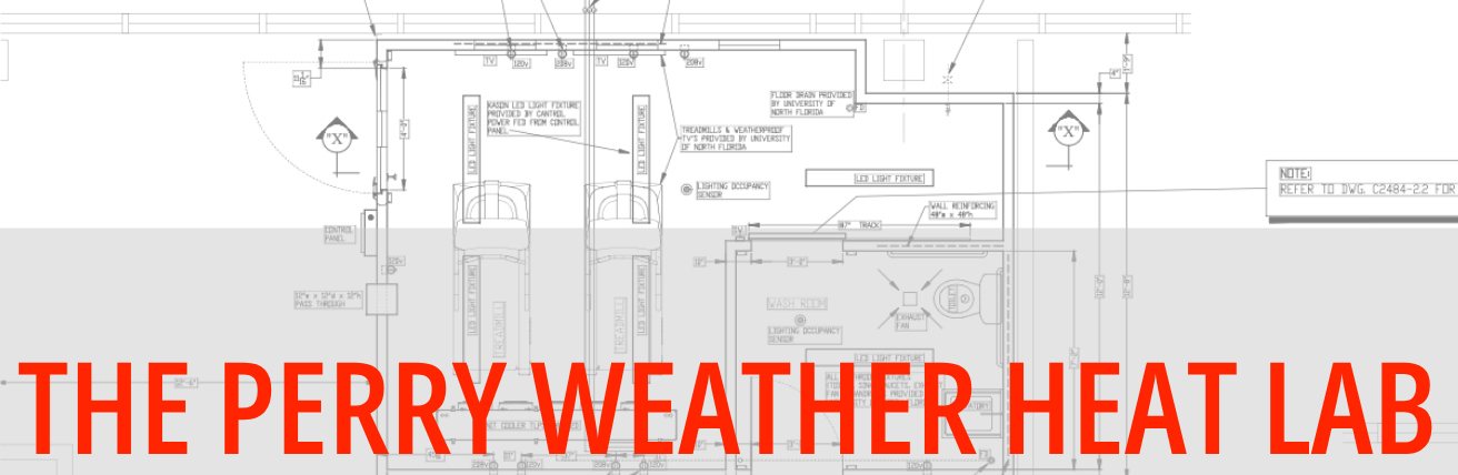 Coming Soon! The Perry Weather Heat lab at the University of North Florida's Korey Stringer Institute