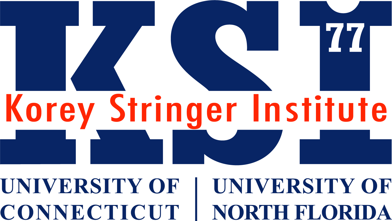 Logo for the University of Connecticut's Korey Stringer Institute at the University of North Florida.
