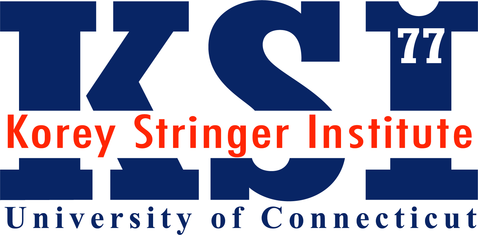 Logo for the Korey Stringer Institute at the University of Connecticut.